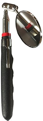 Pick up Tool Teleskop Werkzeugset Inspektionsspiegel Spiegel bis 725mm Flexibler Teleskopspiegel, mit praktischem Kugelgelenk für 360° Sicht | Unverzichtbar für KFZ-Inspektion, Werkstatt & Haushalt