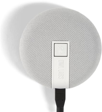 Owl Labs Expansion Mic für Meeting Owl 3 – erweitert die Audio-Reichweite in größeren Räumen um 2,5 Meter in Richtung des Mikrofons, Grau