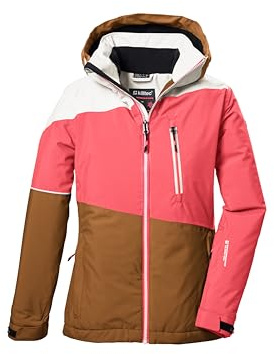 killtec KSW 331 Mädchen Skijacke Kapuzenjacke Funktionsjacke blau blau