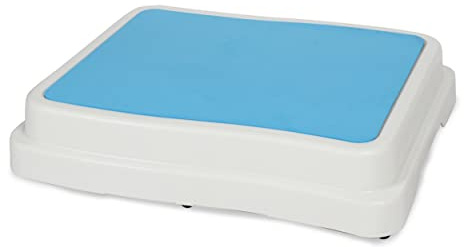 Vital Comfort Trittstufe Badezimmer mit Einer Anti Rutsch Oberfläche | Sicherer Stand und leicht zu transportieren