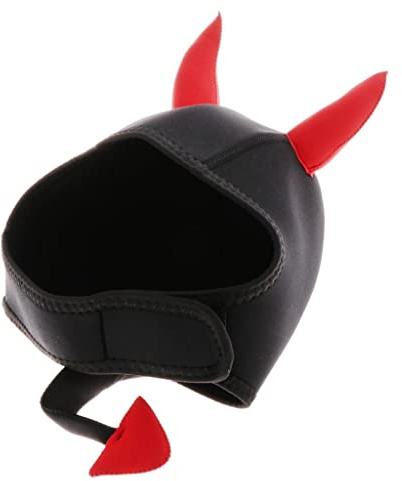 Qianly Neoprenhaube für Erwachsene 3mm Zum Tauchen Und Schnorcheln