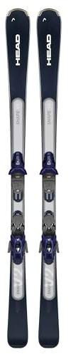 HEAD Shape V2 Ski für Anfänger bis Fortgeschrittene - Herren & Damen Ski - Einfacher Kurvenaufbau und maximale Kontrolle - Voreingestellte Bindung - 149cm