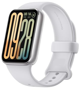 XIAOMI Smart Band 9 Pro Moonlight Silver – 1.74 Zoll AMOLED, 1200 nits Helligkeit, 21 Tage Akku, 150+ Sportmodi, 5ATM Wasserfest, GNSS, Herzfrequenz & SPO₂-Sensor, Bluetooth 5.4, 60Hz Refresh