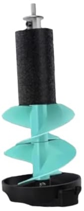 Fenteer Eisbohrer, Eisangelzubehör, 6 Zoll, zum Eingraben von Eisangeln, Nylon-Eisangelbohrer, Eisbohrer zum Angeln in Flüssen, 50 Cm Blau