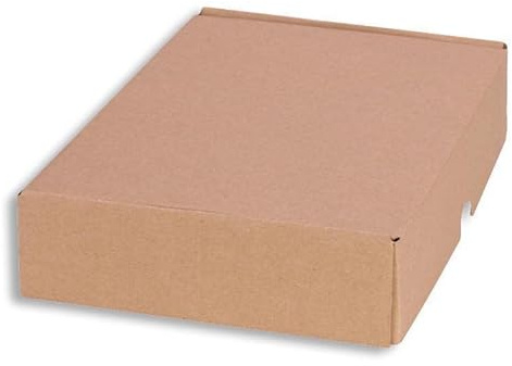 Maxibriefkarton 240 x 160 x 50 mm 1.02e – Versandkarton aus E-Welle, 200 Stück