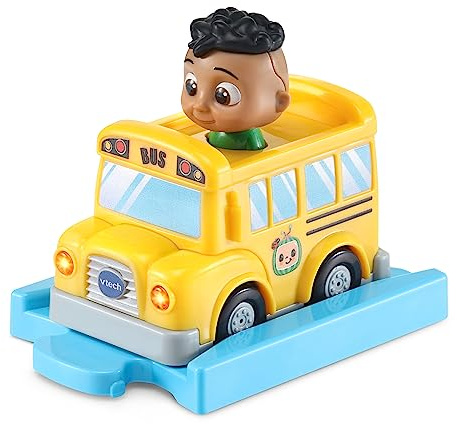 TUT TUT Baby Flitzer - CoComelon Codys Schulbus inkl. Schiene