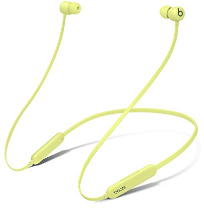 Beats Flex In-Ear Kopfhörer – Apple W1 Chip, magnetische In-Ear Kopfhörer, Bluetooth Klasse 1, 12 Stunden Wiedergabe, kabellos – Yuzugelb