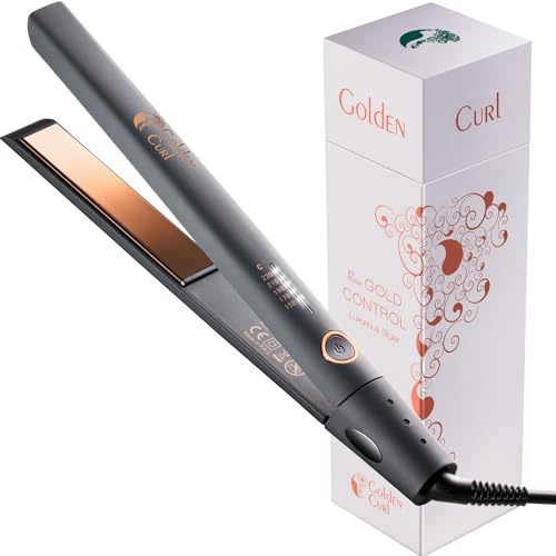 Glätteisen Locken und Glätten Haarglätter - 5 Jahre Sorgenfreiheit - Haar Styling Hair Straightener Glätteisen und lockenstab 2 in 1 zum Glätten und Locken machen (Rose Gold Control)