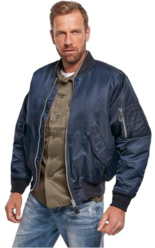 Brandit Herren MA-1 Jacke, Bomberjacke Fliegerjacke Blouson- | Verschiedene Farbvarianten, Größen S bis 7XL