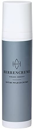 HERRENCREME Intim Pflegecreme für Männer 75 ml I Intimcreme mit Mikrosilber I Bei trockener & gereizter Haut I Intimpflege Männer vom Urologen entwickelt I vegan & dermatologisch getestet