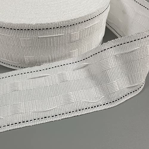 Hoonng Gardinenband Vorhangband zum Aufnähen, Faltenband für Gardinen, Kräuselband, 3M