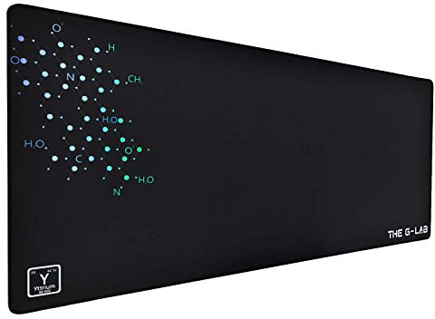 THE G-LAB - PAD YTTRIUM - Rutschfestes Mauspad XXL 900 * 400 * 4mm für Mäuse, Tastaturen und Gamingzubehör