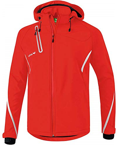 Erima Unisex Kinder Softshelljacke Function (9060709), rot/weiß, 152