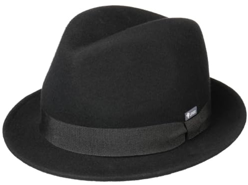 Lipodo Trilby Hut Wollfilz Made in Italy Kinder Sommer Winter