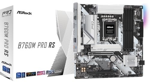 ASRock B760M Pro RS, Intel B760 Mainboard - Sockel 1700, DDR5