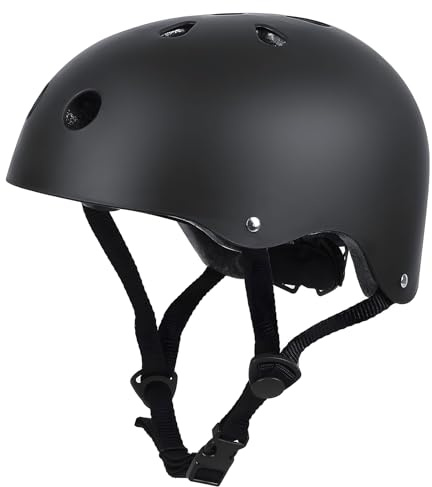 LeapBeast Skaterhelm Fahrradhelm, Belüftung | Sicherheit | leicht | Skateboarding Helm für Fahrrad Skateboard Scooter BMX Kind Erwachsene