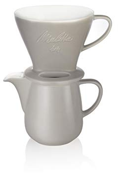 Melitta Bundle Kaffeefilter Porzellan 1x4 + Porzellan Kaffeekanne 0,6l