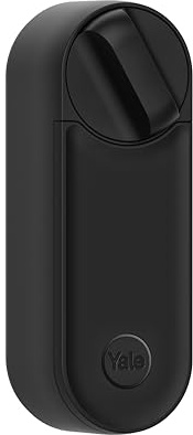 Yale - Linus Smart Lock L2 - Schwarz - 05/103210/MB - Schlüsselloser Zugang - DIY-Installation - Fernverriegelung/-entriegelung - Virtuelle Schlüssel - Echtzeit-Benachrichtigungen - Yale Home App
