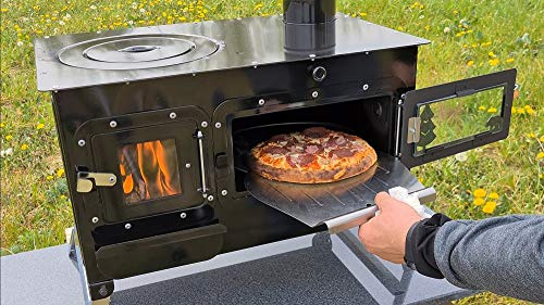 Outdoor-Küchenofen ROSALIE - Garten-Kamin Gartenküche Pizzaofen Zeltofen Gartenofen