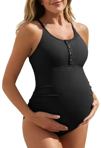 Summer Mae Damen Full Coverage Badeanzug (1er Pack)