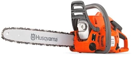 Husqvarna 120 Mark II Benzin-Kettensäge 38,2 cc X-Torq® Motor, 14″ Schiene | & H37 Kette, 1,4 kW, 16,8 m/s - Leicht, vielseitig und benutzerfreundlich