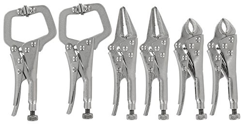 6er Gripzange Set Langbeck Zange Schweißerzange Feststellzange Klemmzange Satz