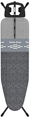 Rörets - Bügelbrett Exclusive Dual Action - Turbo & Park Zone & Kabelhalter - 38x120 cm - Bügeltisch mit Qualität und Funktionalität von Schwedens führender Bügelbrettmarke
