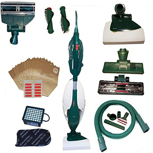 JaTop Vorwerk Staubsauger Kobold 131 schaltbare elektrische Bürste, garantiert Beste Leistung beim Staubsaugen, passendes Zubehör, 2 Jahre Garantie (Renoviert)