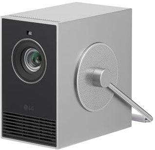 LG Electronics HU710PB CineBeam Q Laser Kompakter 4K UHD Projektor, bis 304,8 cm (120 Zoll), 500 Lumen, Auto-Bildeinstellung, HDMI 2.1, USB-C, webOS 6.0, LG ThinQ