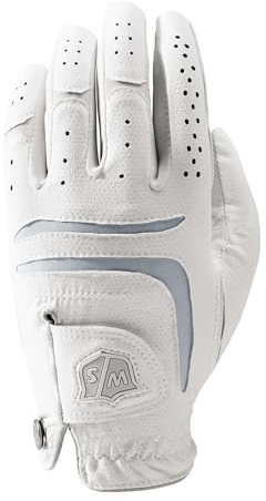 Wilson Staff Damen Golfhandschuh, Grip Plus, Material-Kombi, Größe: