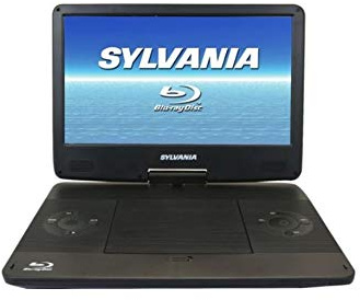 Sylvania Tragbarer Blu-Ray, DVD, CD, USB, SD-Multimedia-Player, hohe Auflösung HD (13,3 Zoll)