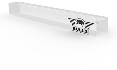 Bull's Plain Display - Ständer für 11 Dart-Sets - Kompakte und stilvolle Präsentation - Robustes Kunststoffdesign - Ideal für Ladentheke und Showroom