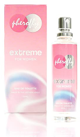 Pherofly® extreme for women - für Damen mit Pheromonen-Effekt Aphrodisiakum Parfum-Zerstäuber für unterwegs Bodyspray (verschiedene Varianten) (15 ml, Extreme)