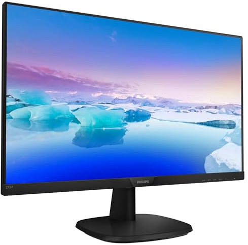 Philips 273V7QDAB - 27 Zoll FHD Monitor (1920x1080, 75 Hz, VGA, DVI, HDMI) schwarz