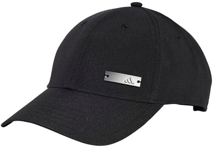 adidas Unisex Baseball Lightweights Cap Metal, Black, OSFW