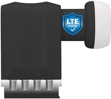 TechniSat Octo LNB für 8 Teilnehmer mit LTE Filter - 8fach digital LNC, Wetterschutzkappe, Premium-Qualität