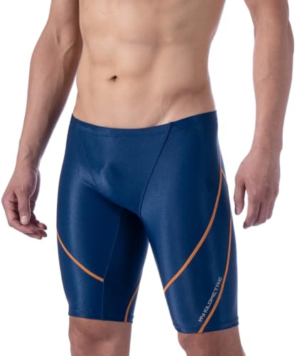 MY KILOMETRE Herren Jammers Lang Badehose Schwimmen Badeanzug Jammer