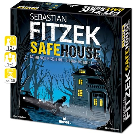 Moses Sebastian Fitzek Safehouse - Das Spiel Safe House Ein Gesellschaftsspiel von Marco Teubner 90288 bunt