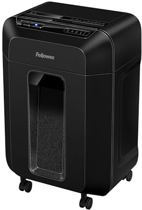 Fellowes Autofeed Aktenvernichter, AutoMax 90M, Minicut (P4), Papierschredder für Büro, Schredder, mit automatischem und manuellem Einzug, leiser hybrider Aktenvernichter, 90 Blatt in 5 Minuten