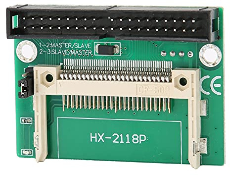 Plyisty CF auf IDE Adapter, CF auf 3,5 Zoll 40 Pin IDE Konverter Adapterkarte, Anti-EMI Disk Desktop Adapterkarte für Win CE/Linux