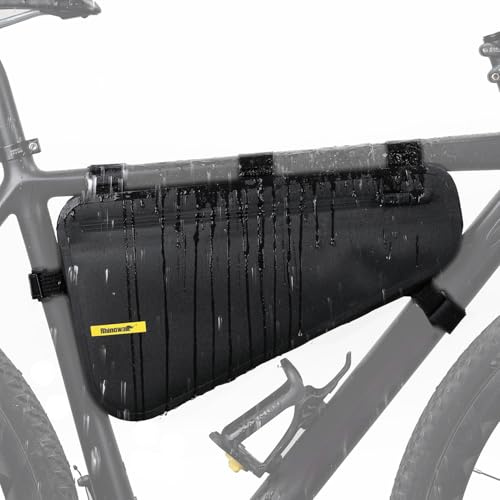 Rhinowalk Fahrrad Rohrtasche Rahmentasche Triangeltasche Wasserdicht Dreieck Fahrradtasche für Mountainbike Rennrad