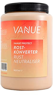 VANUE® Protect Rostkonverter 900 ml, Rostumwandler und Rostschutz mit Grundierung auf Epoxid-Harz Basis