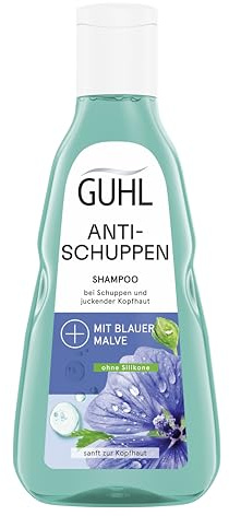 Guhl Anti-Schuppen Shampoo - Inhalt: 250 ml - Befreit effektiv von - Haartyp: juckende Kopfhaut - Dermatologisch bestätigt - für Damen und Herren