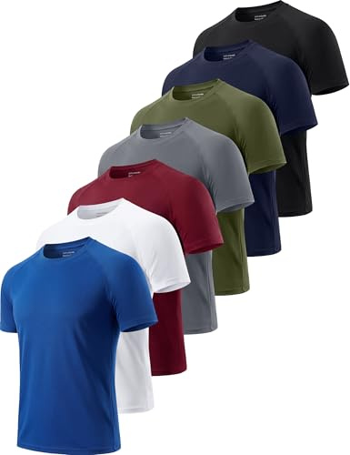 Cimic 1, 3, 5 or 7er Pack Herren Sport Tshirts Laufshirt Funktionsshirt | Atmungsaktives Schnelltrockengewebe, Geeignet für Fitness, Wandern und Laufen