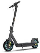 Segway-Ninebot MAX G30D II, E Scooter mit Straßenzulassung für Erwachsene, max. 20 km/h Geschwindigkeit, 65 km Reichweite, Lange Reichweite (2021 Version), grau