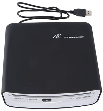 Iunipusy USB 2.0Schnittstelle Autoradio CD/DVD Dish Box Player Externe Stereoanlage für Android