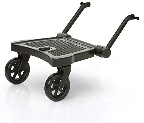 ABC Design Trittbrett Kiddie Ride On 2 – Anti-Rutsch-Oberfläche | Mitfahrbrett universal passend | Rollbrett für Kinderwagen Buggy bis 20 kg, Kinderwagen-Zubehör | Bis 20 kg belastbar