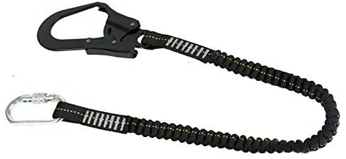 Fallschutz Klettersteigset Absturzsicherung Klettergurt für Outdoor Bergsteigen Rettungsdienst