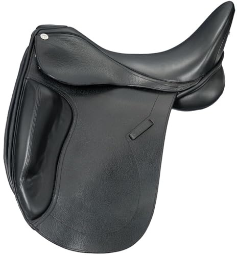 Equitare Dressursattel mit verstellbarem Kopfeisen – 43,2 cm