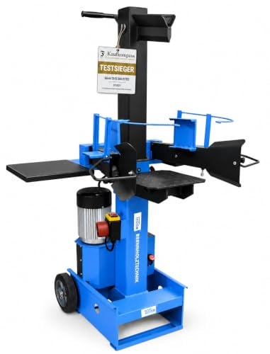 Güde Holzspalter GHS 500/8TED - 400 Volt, 3 kW, 8 Tonnen max. Spaltdruck | 53 cm max. Spaltgutlänge, 35 cm max. Spaltgut-Ø, 47 cm Spalthub, Y-Spaltmesser, beidseitige Spaltgutfänger & Spaltgutablage